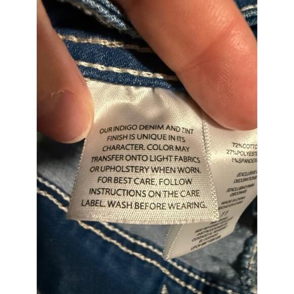 Wallflower Junior Jean Size 11 Capri - Picture 4 of 5